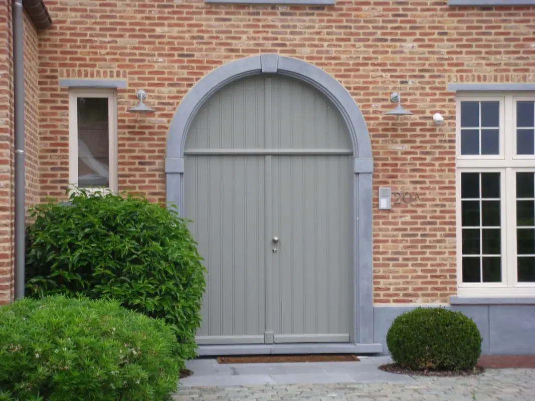 Deuromlijsting Belgische blauwe steen