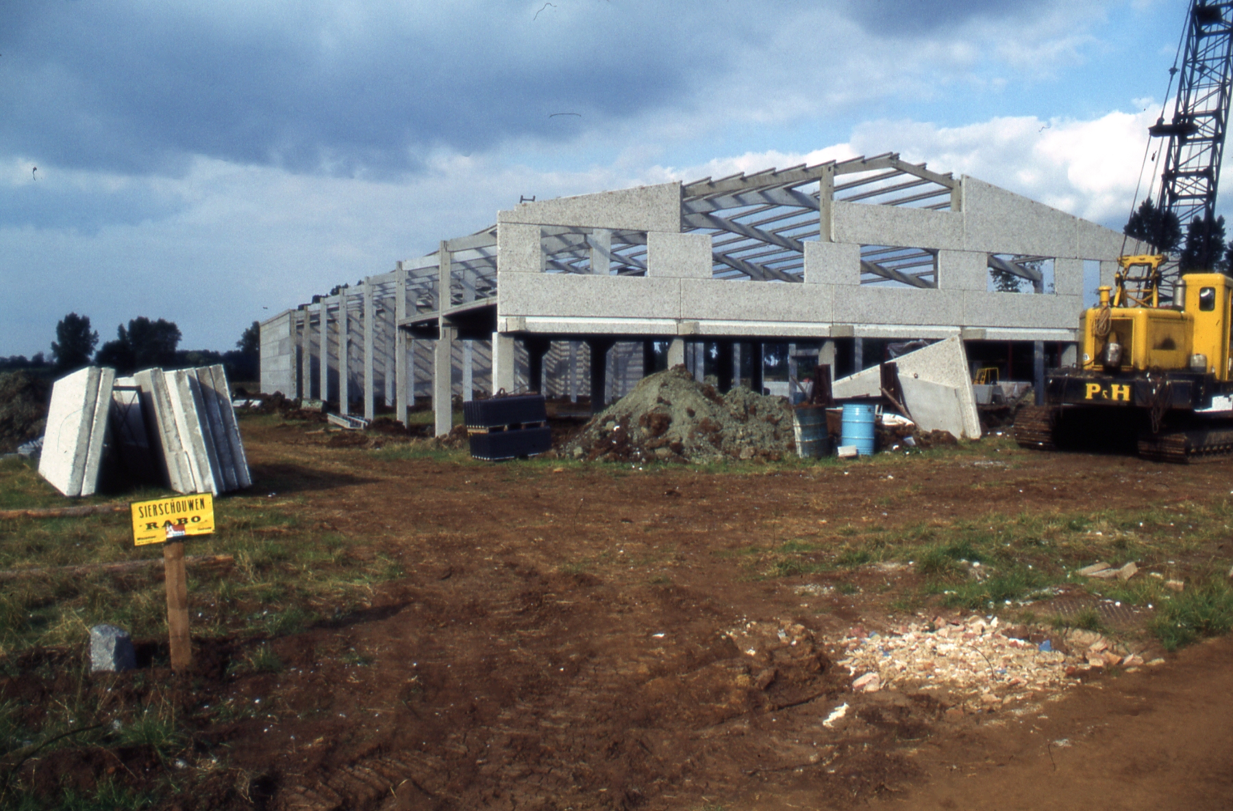 Bouw Toonzaal RABO Natuursteen