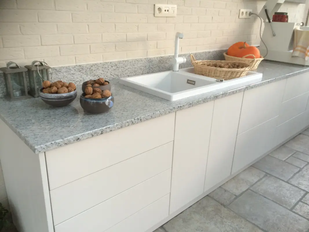 Keukenblad Graniet Solar White