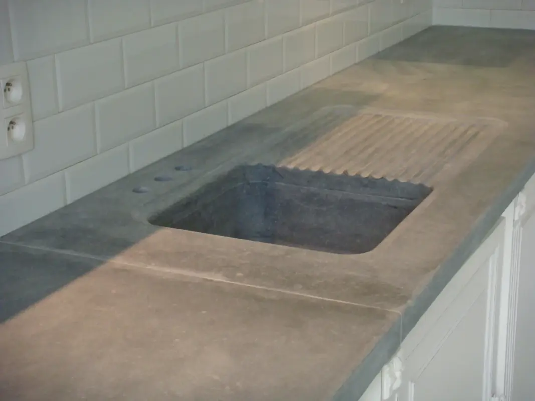 Keuken Belgische blauwe steen