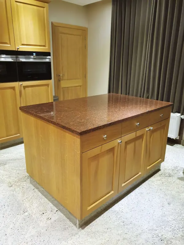 Keukenblad Graniet Imperial Red rood