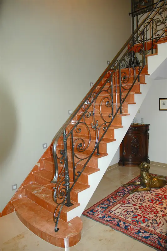 Trapbekleding marmer