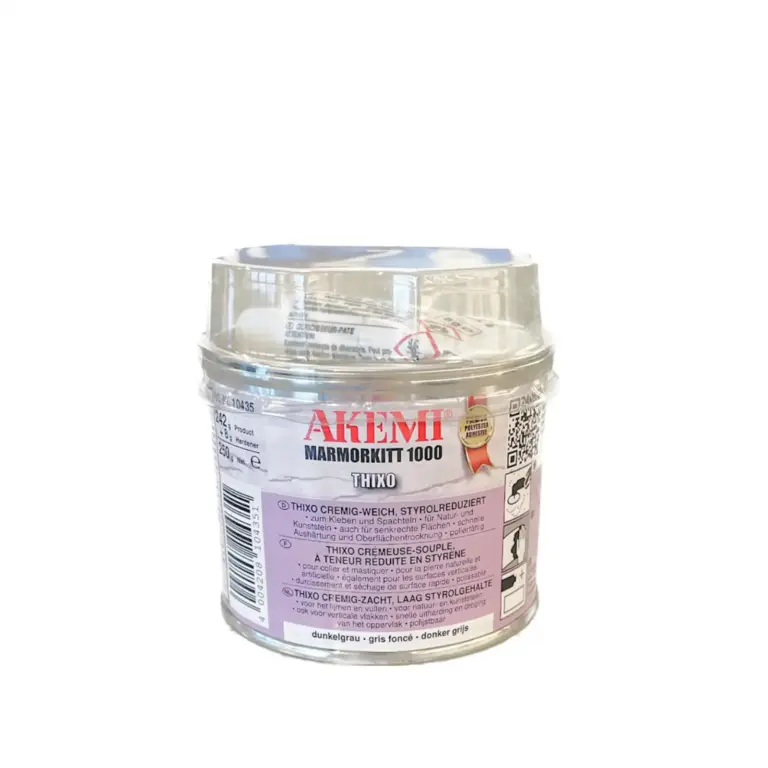 Akemi Marmorkitt 1000 Thixo - Grijs 150ml