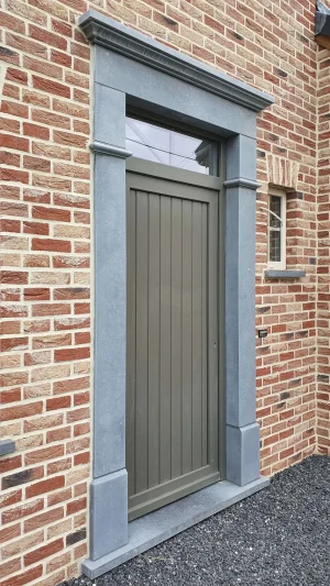 Deuromlijsting Belgische blauwe steen